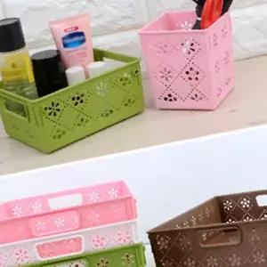 바스켓정리함 메쉬 바스켓 수납함 철제 와이어 정리 보관 다목적 용기