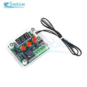 DC 5V 12V 24V AC 110-220V W1209 LED 디지털 온도 조절기 컨트롤러 스위치 모듈 방수 NTC 센서