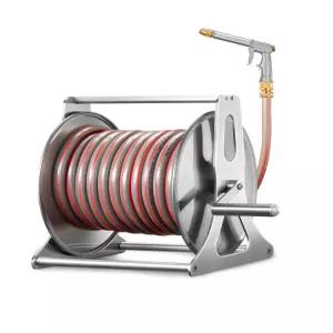 호스릴 벽걸이 주방 10m 자동 세트 고압 온수 식당 수도관 워터릴 수도 물호스 물총