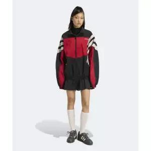 아디다스 ADIDAS 산티아고 우븐 트랙탑 - 블랙:레드 KC9134 228973