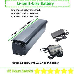 EM10 CyctrAC eMTB 전기 자전거 배터리 48V 15A 36V 20A 13Ah 250w