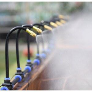 농업용스프링쿨러 50m 분무 자동 세트 파이프 관수 40세트 급수 관수장치 텃밭 호스