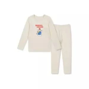 [백화점 정품] 탑텐 키즈 공용) 온에어 수퍼웜 셋업 (아홉시바니) MKF4UI3904