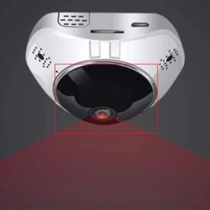 3MP/5MP HD 어안 렌즈 - 180 ° 파노라마 광각 1.7-2.5mm 초점 거리 CCTV IP 카메라용 M12 인터페이스