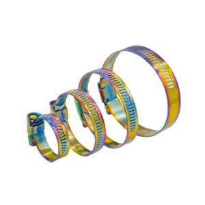 도금 컬러 클램프/오토바이 호스 클램프 에어 필터 클립