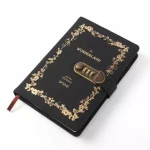 다이어리형 752QRZ97 노트(블랙) 업무용다이어리 비밀다이어리