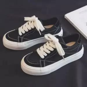 여성 캔버스 스니커즈 빈티지 보드화 여자운동화 슬립온 조깅화 워킹화 편한운동화