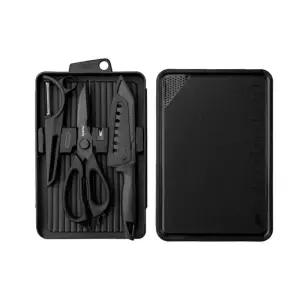 취사 식기세트 백패킹 조리도구 키친툴 캠핑용품 야외활동 등산용 휴대용 도마포함