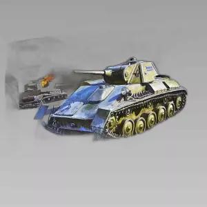 아카데미과학 소비에트연방 T-70B 경전차 프라모델