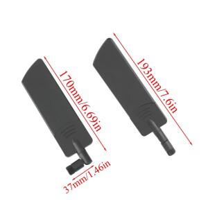네트워크 카드호환  2/4PCS 5G 38dBi 옴니 안테나 SMA/RP-SMA 남성 600-6000MHz WLAN 라우터 ASUS 포함