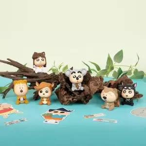 아트박스/레토 짱구 피규어 동물탈 3탄 6종 세트 인테리어소품 굿즈