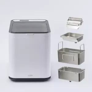 르젠 올스테인리스 이지클린 대용량 제빙기 LP-IM100 최대용량 25kg