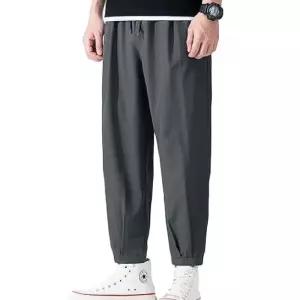 [라일리의류] Rly 남자 배기 바지 데일리룩 편한 밴딩 팬츠