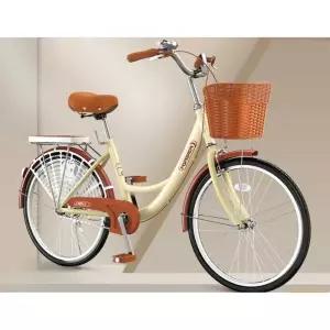 20인치 자전거 바구니 경량 레트로 여성 출퇴근 통근