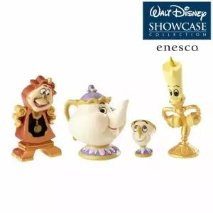 친구들 캐릭터 피규어 4종 미녀와 야수 6cm 컬렉션 장식용