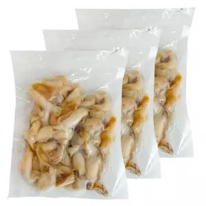 국내 자연산 손질 흑고동 골뱅이 백고동 100g 3팩