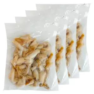 국내 자연산 손질 흑고동 골뱅이 백고동 100g 4팩