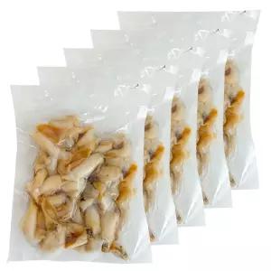 국내 자연산 손질 흑고동 골뱅이 백고동 100g 5팩