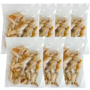 국내 자연산 손질 흑고동 골뱅이 백고동 100g 7팩