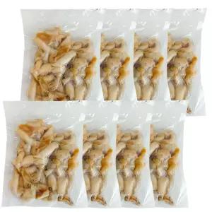 국내 자연산 손질 흑고동 골뱅이 백고동 100g 8팩