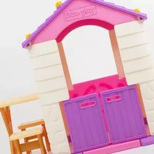 바이올렛 집 책상 의자세트 아이선물 가정용 키즈카페