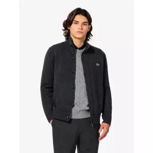 라코스테 LACOSTE [라코스테 공식] 남성 버튼형 방풍 하이넥 가디건 AH801E-55N 050 389188