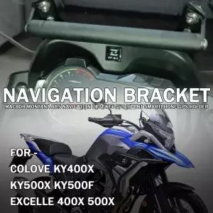 내비게이션 브래킷 GPS 마운트 스마트폰 GPS 거치대 Macbor Montana XR5 용 Colove KY400X KY500X KY500F E