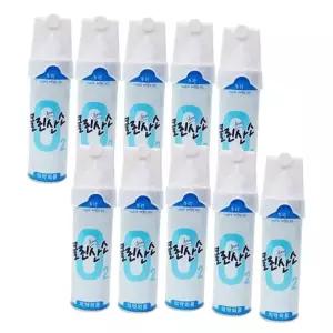 휴대용O2 가정용 산소 마스크 순수 휴대용 스프레이 캔 O2 10개