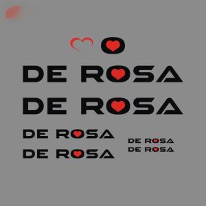DE ROSA 자전거 데칼 산악 도로 프레임 맞춤형 DIY 바디 방수 장식 스티커 사이클링 장비
