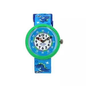 플릭플락 FBNP209 SPORT LOVERS SOCCEROZAURUS 아동 나토시계