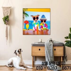 성인을위한 1000/500/300 조각 동물 직소 퍼즐 교육 게임 다채로운 아이디어 휴가 개 밤