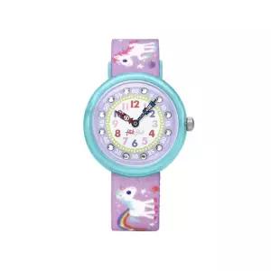 플릭플락 FBNP033 SUNNY HOURS MAGICAL UNICORNS 아동 나토시계