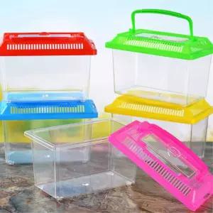 중형 물고기 달팽이 곤충 채집통 1p 여름방학 보관통 자연학습 야외놀이 캠핑용 소풍