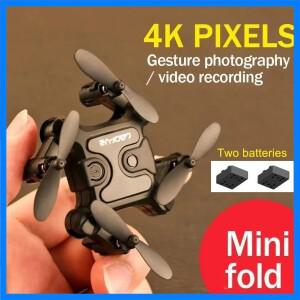 4DRC V2 미니 드론 카메라 WIFI 저장 가능한 원격 RC Quadcopter 초보자를위한 소형 헬리콥터 어린이 장난