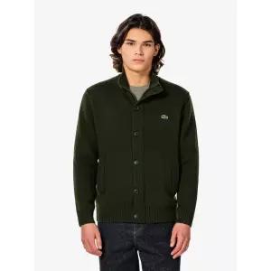 라코스테 LACOSTE [라코스테 공식] 남성 버튼형 방풍 하이넥 가디건 AH801E-55N L7A 389373