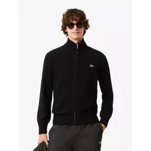 라코스테 LACOSTE [라코스테 공식] 남성 방모 풀집업 가디건 AH5181-55N 031 389384