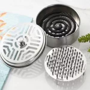 ( )모기향 케이스 방지 실외 연소기 캠핑 거치대 홀더 받침대