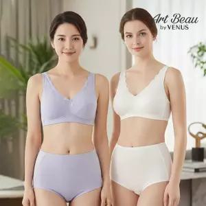 [비너스] 노와이어 인견 아스킨 브라 팬티 8종택1 / 여성 속옷