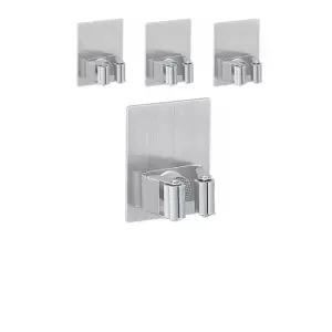 숙박업소용품 각종 청소 도구와 우산을 걸어두는 정리 홀더 X 4개입