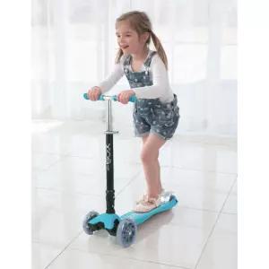 파란색 남자아이 킥보드 접이식 씽씽이 유아스쿠터