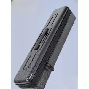 찌통 카본 하드케이스 핀백 패턴 민물 찌 케이스 낚시대