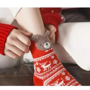 선물 성탄절 세트 4컬레 양말 크리스마스 메리