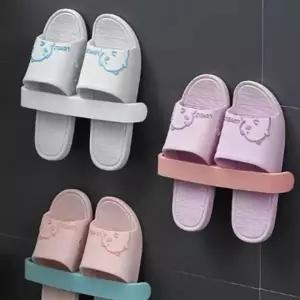 (색상 화이트)화장실 욕실슬리퍼 욕실화 거치대 실내화 걸이