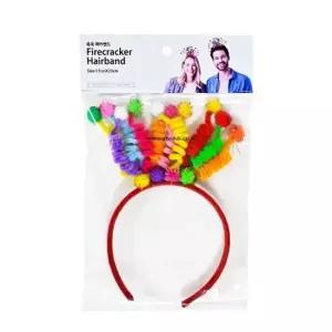 파티클럽 폭죽 헤어밴드 BB05) 1개입) 파티클럽 BB05