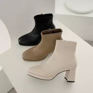 통굽 힐 가을 여성부츠 가을신상 부티 워커 발목
