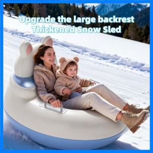 야외용 원형 두꺼운 에어 스키보드 물놀이용 모조 장난감 PVC 에어 스키보드