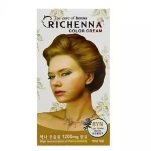 여성 밝은 황갈색 염색 크림 탈색 전용 머리 색상 염색약 리체나-W...