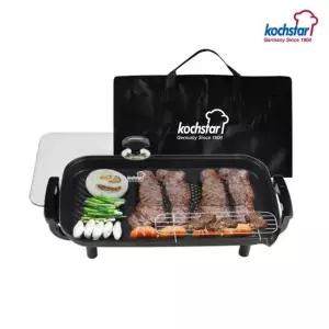 콕스타 프리머스 멀티 사각 전기 와이드 그릴팬 캠핑 구이팬 전용가방