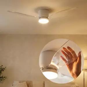 에어룩스 V2 투명 실링팬 조명 132cm(52인치) BLDC모터 천장 선풍기 IOT 스마트