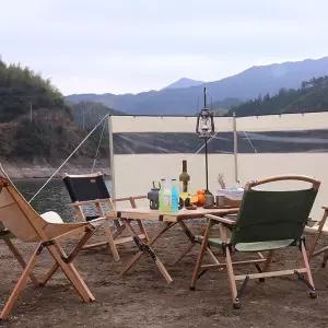 투명 가림막 7.2M 캠핑 차박 야외 타프 바람막이 윈드스크린 그늘막 윈드스크린